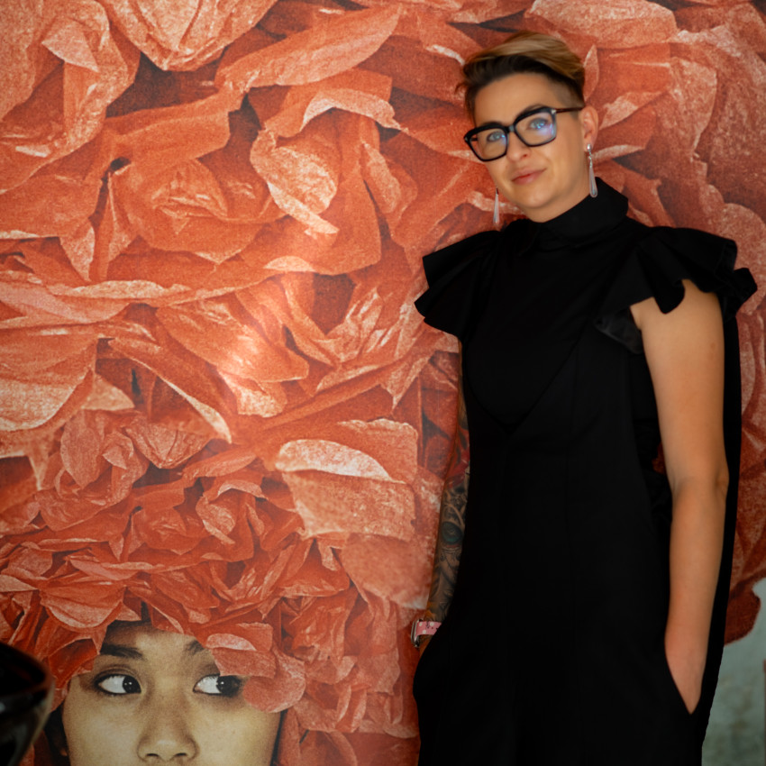 Fototapet cu o imagine artistică modernă