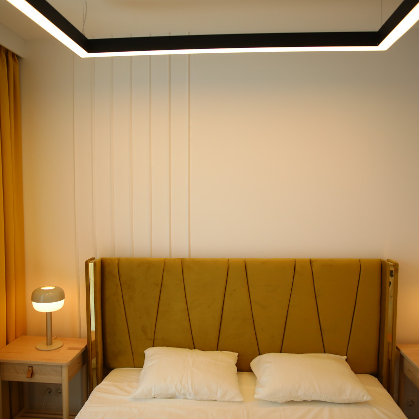 Scafe tavan (iluminat indirect, LED) Mardom Decor MRD-QL035T, material: PolyForce