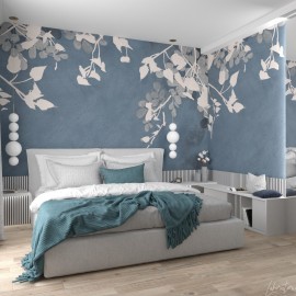 Blue Nature Bedroom