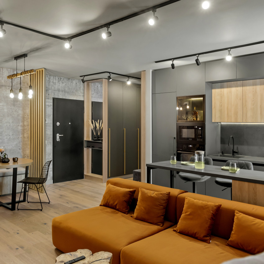 Tapet perete Weathered Concrete Wall