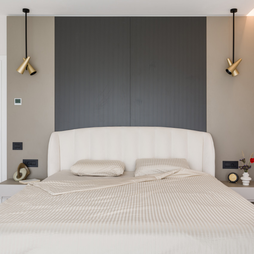 Tapet contemporan Cafune cu un design abstract modern, perfect pentru camere de zi, dormitoare sau birouri.