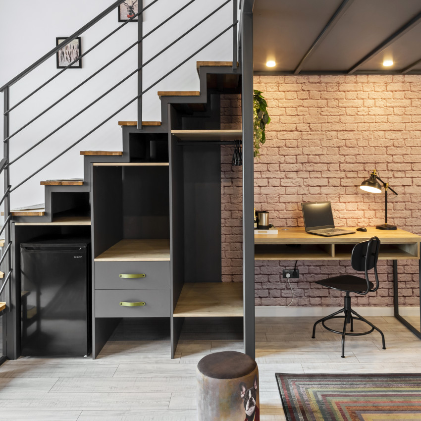 Tapet cu aspect de cărămidă roz, Soft Bricks, Roz, decorare modernă