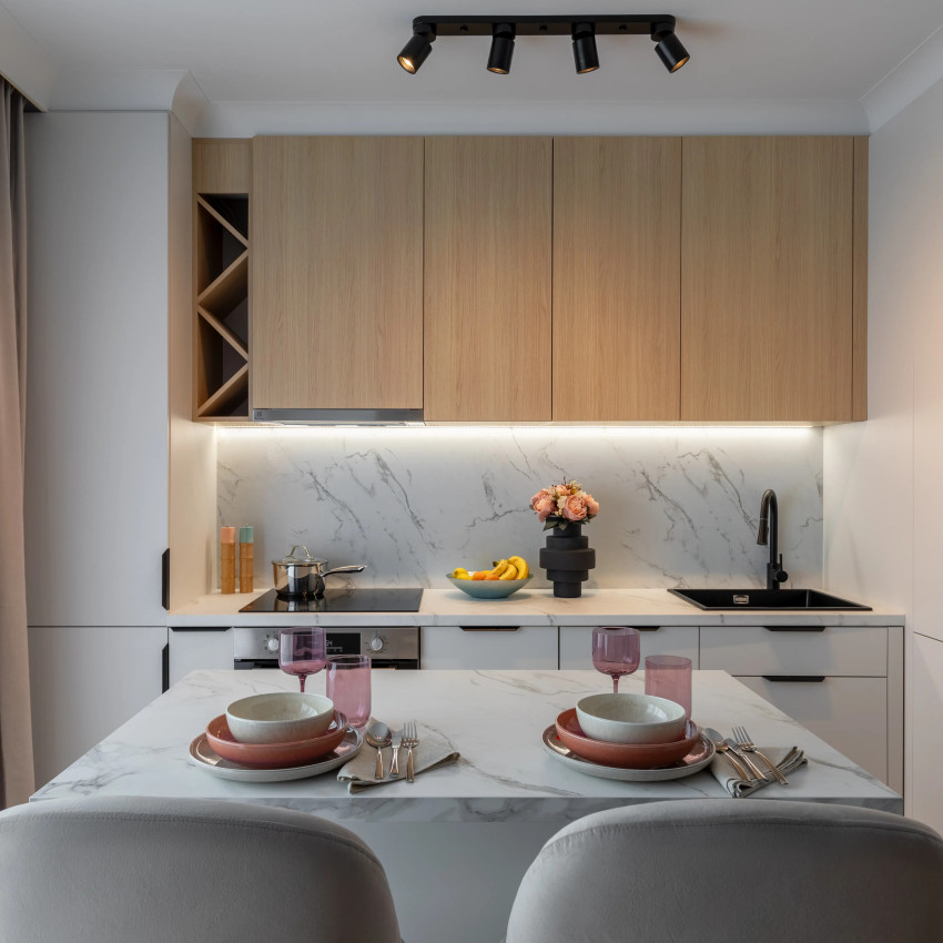 Cornisa decorativa din polimer rigid C16
