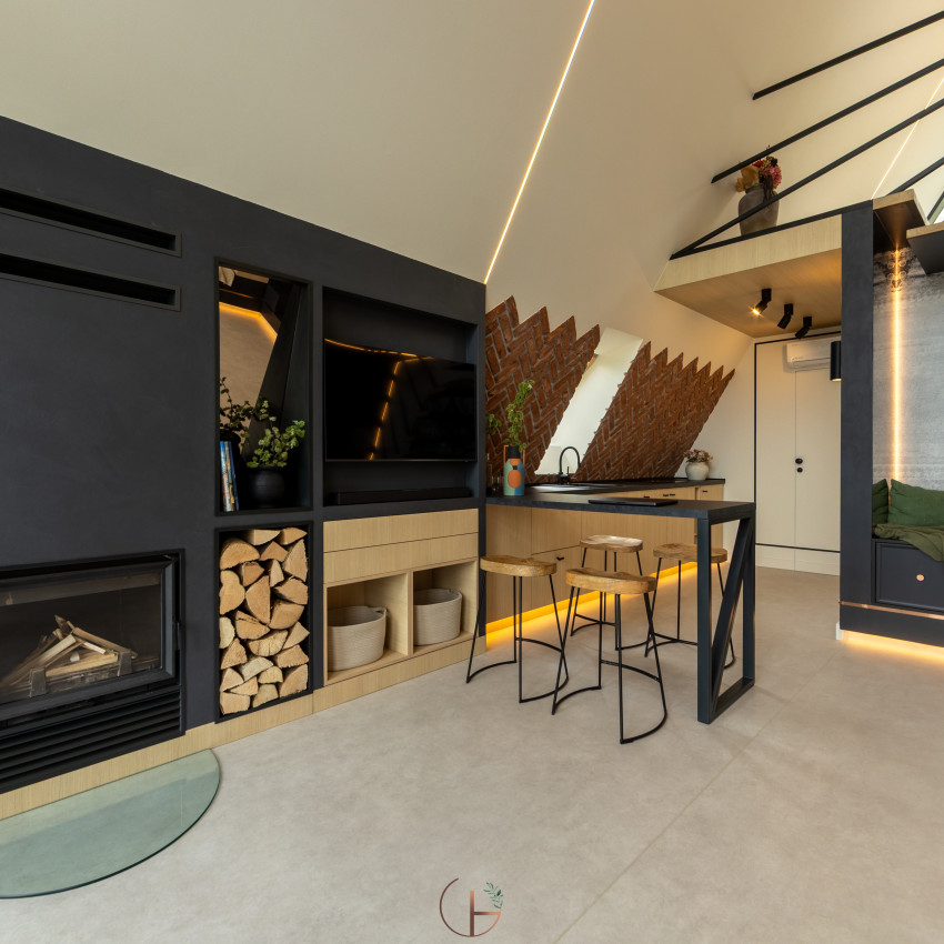Tapet Morfoza II - personalizat, cu design geometric modern și elemente decorative