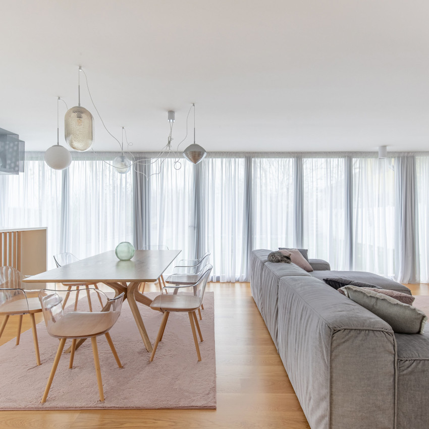 Panou decorativ 3D cu riflaje verticale