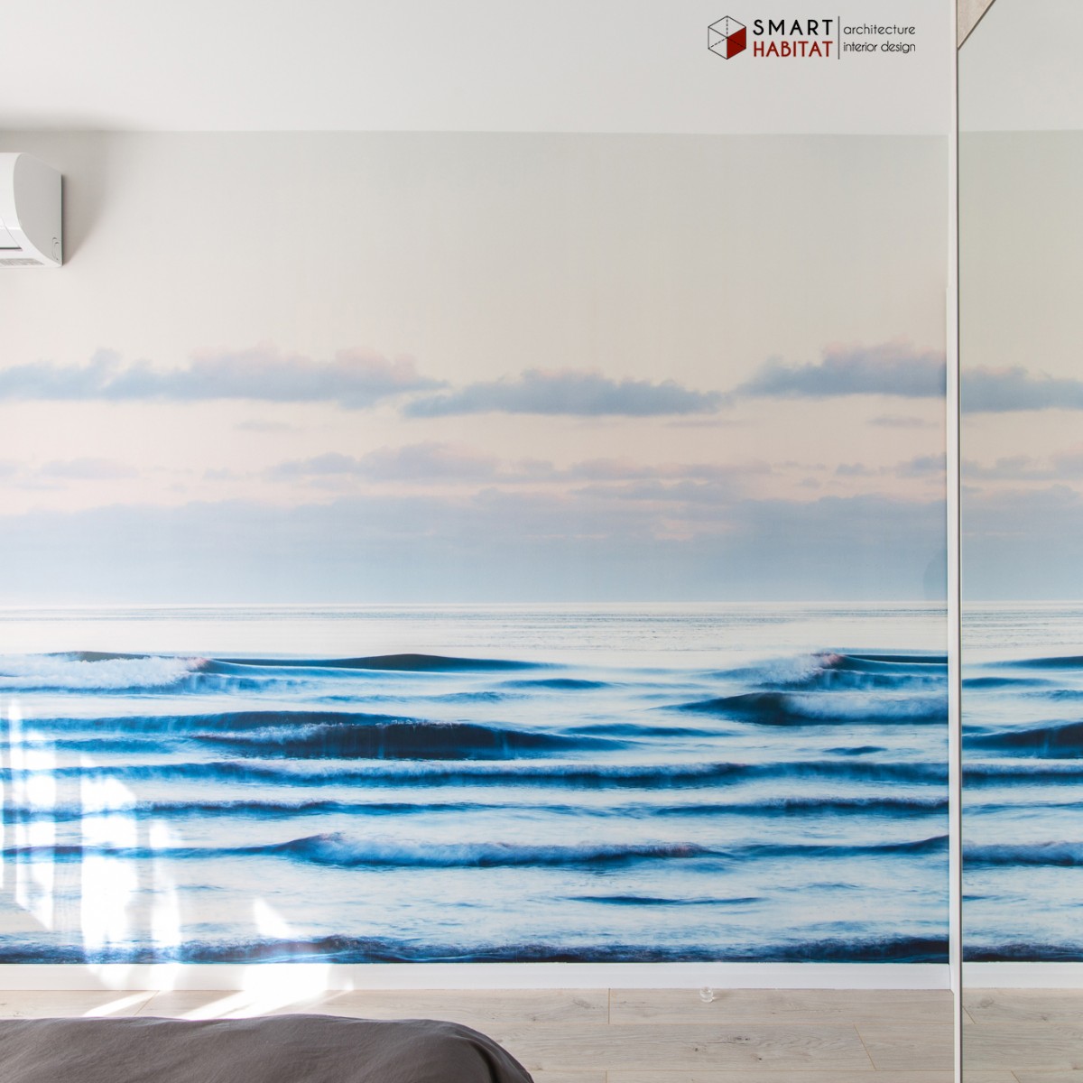 Fototapet Sea Sunrise, personalizat, Rebel Walls, Fototapet living 