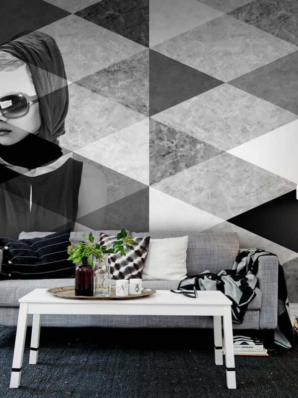 Modele de Fototapet Pentru un Design Alb-Negru