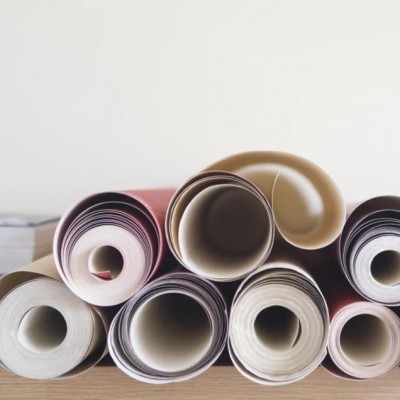 Mostre de adeziv pentru tapet și produse decorative