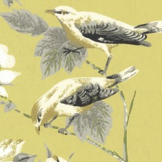 Tapet Rosemore, Yellow Luxury Bird, 1838 Wallcoverings, 5.3mp / rola