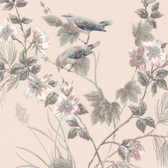 Tapet Rosemore, Pink Luxury Bird, 1838 Wallcoverings, 5.3mp / rola
