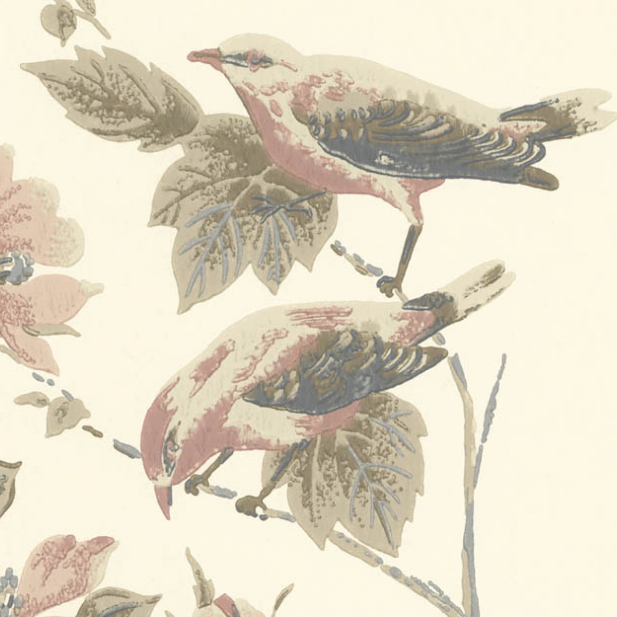 Tapet Rosemore, Natural Luxury Bird, 1838 Wallcoverings, 5.3mp / rola, Tapet living 