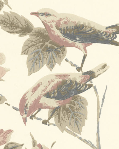 Tapet Floral cu Păsări - Natural Luxury Bird