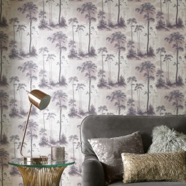 Tapet Prior Park, Pink Luxury Tree, 1838 Wallcoverings, 5.3mp / rola
