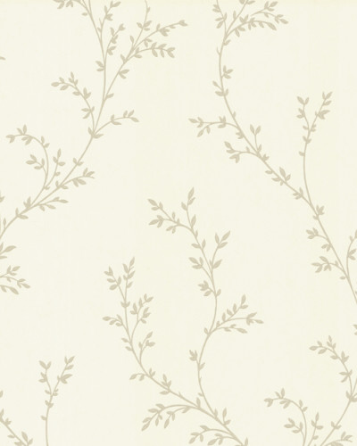 Tapet cu design elegant de frunze