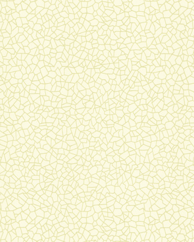 Tapet geometric galben
