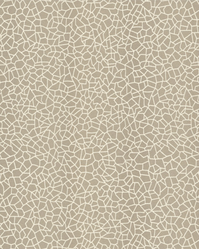Tapet Geometric Taupe Metallic Luxury