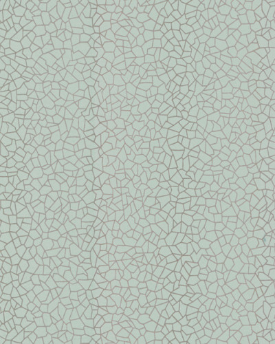 Tapet geometric modern, în nuanțe de albastru deschis.