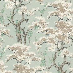 Tapet Harewood, Seafoam Green Luxury Chinoiserie, 1838 Wallcoverings, 5.3mp / rola