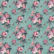 Tapet Madama Butterfly, Teal Green Luxury Floral, 1838 Wallcoverings, 5.3mp / rola