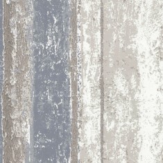 Tapet Linea, Denim Blue Grey Luxury Striped, 1838 Wallcoverings, 5.3mp / rola