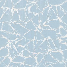 Tapet Glaze, Denim Blue Luxury Geometric, 1838 Wallcoverings, 5.3mp / rola