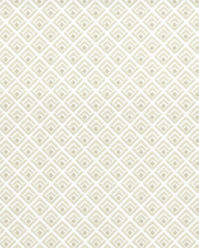 Tapet geometric ivory cu model subtil
