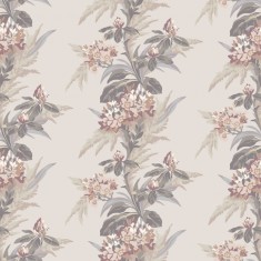 Tapet Aurora, Beach Pink Luxury Floral, 1838 Wallcoverings, 5.3mp / rola