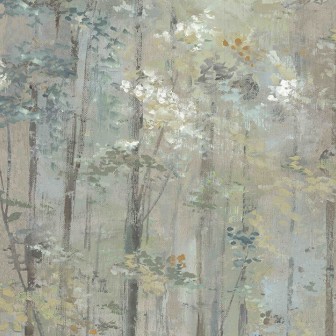 Tapet Glade, Moss Green Luxury Tree, 1838 Wallcoverings, 5.3mp / rola
