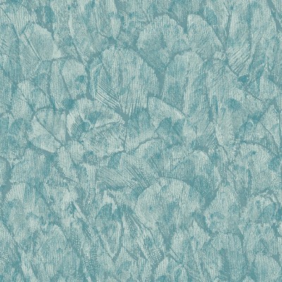 Tapet Tranquil, Seafoam Green Luxury Feather, 1838 Wallcoverings, 5.3mp / rola, Tapet living 