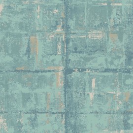 Tapet Patina, Seafoam Green Luxury Textured, 1838 Wallcoverings, 5.3mp / rola