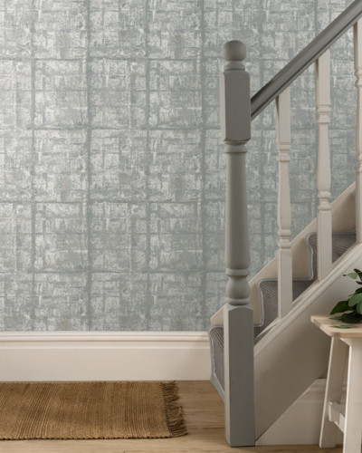 Tapet gri dechis cu textura luxoasa, 1838 Wallcoverings