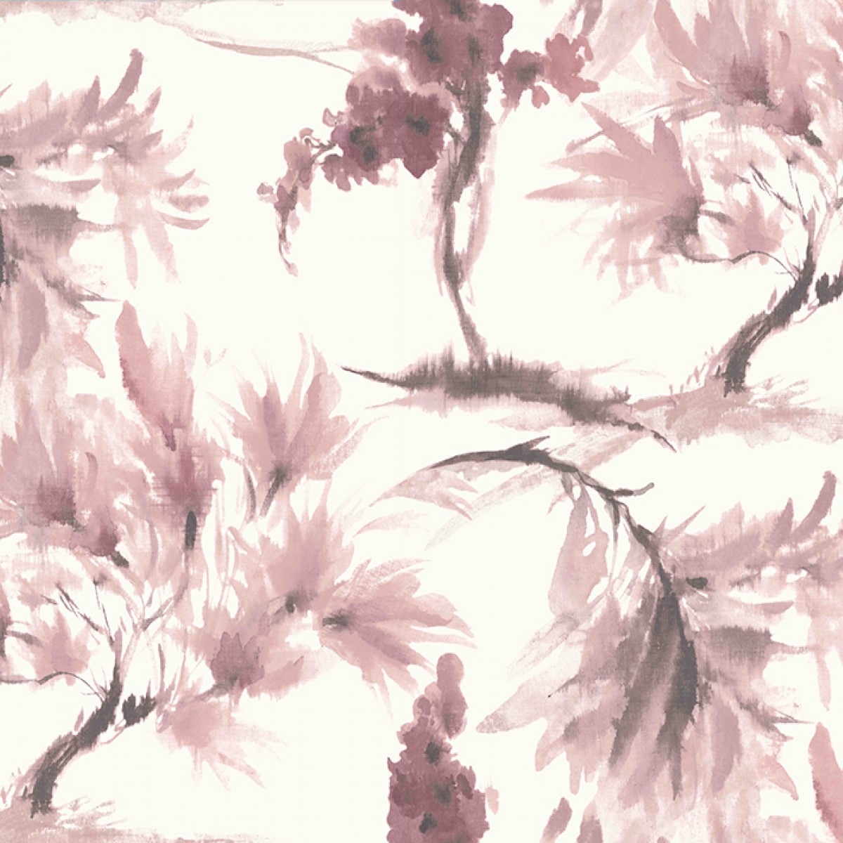Tapet Mimosa, Pink Stucco Luxury Floral, 1838 Wallcoverings, 5.3mp / rola, Tapet living 