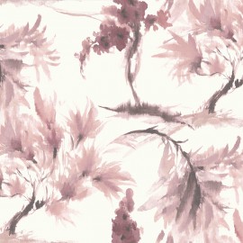 Tapet Mimosa, Pink Stucco Luxury Floral, 1838 Wallcoverings, 5.3mp / rola