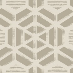 Tapet Capri, Burnished Brown Luxury Geometric, 1838 Wallcoverings, 5.3mp / rola
