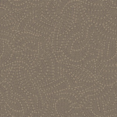 Tapet Mosaic, Burnished Brown Luxury, 1838 Wallcoverings, 5.3mp / rola, Tapet living 