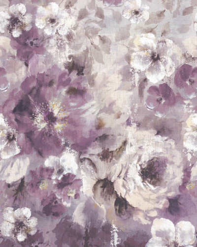 Tapet floral cu flori magenta,  design modern și elegant.