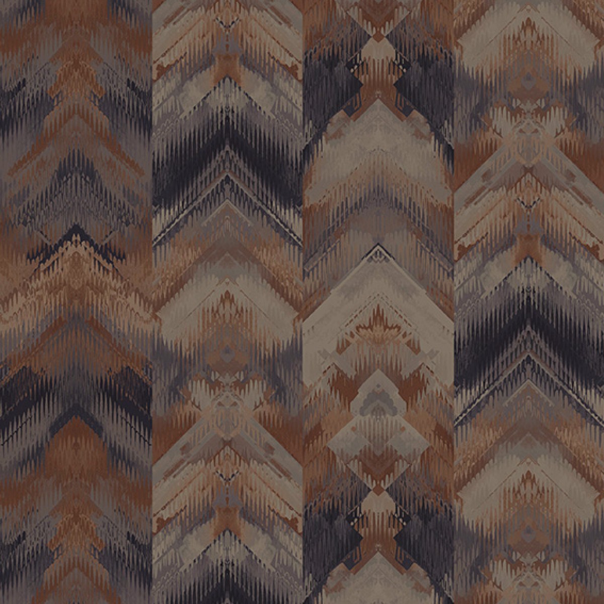 Tapet Reflections, Copper Luxury Geometric, 1838 Wallcoverings, 6.5mp / rola, Tapet living 