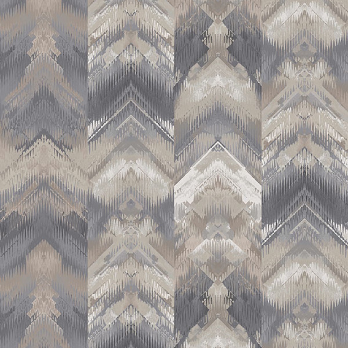 Tapet Reflections, Pewter Silver Luxury Geometric, 1838 Wallcoverings, 6.5mp / rola, Tapet living 