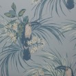 Tapet Le Toucan, Pale Blue Luxury Bird, 1838 Wallcoverings, 5.3mp / rola