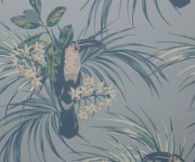 Tapet Le Toucan, Pale Blue Luxury Bird, 1838 Wallcoverings, 5.3mp / rola