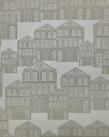 Maison, Ivory Cream Luxury Patterned, 1838 Wallcoverings, 5.3mp / rola