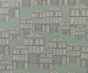 Tapet Maison, Neo Mint Green Luxury Patterned, 1838 Wallcoverings, 5.3mp / rola