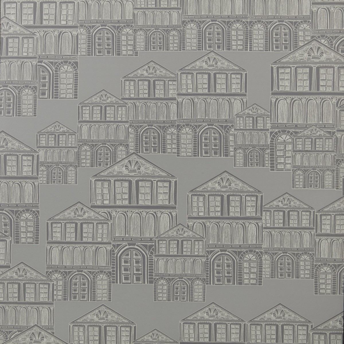 Tapet Maison, Soft Grey Luxury Patterned, 1838 Wallcoverings, 5.3mp / rola, Tapet living 
