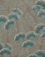 Clarice, Cantaloupe Green Luxury Art Deco, 1838 Wallcoverings, 5.3mp / rola