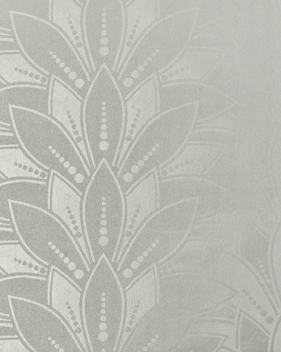 Tapet modern cu design geometric si textura delicata, cu un finisaj perla crem.