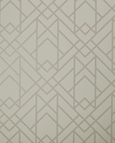 Tapet geometric cu un design elegant în nuanțe neutre de nisip, ideal pentru dormitoare, livinguri sau birouri.