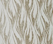 Tapet Ripple, Shimmer Gold and Cream Luxury Feature, 1838 Wallcoverings, 5.3mp / rola