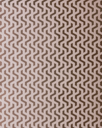 Tapet metalizat cu design geometric in tonuri de rose gold