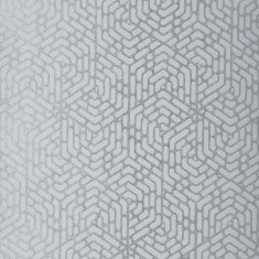 Tapet Willow, Silver Luxury Geometric, 1838 Wallcoverings, 5.3mp / rola