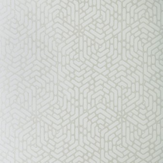 Tapet Willow, Pearl Cream Luxury Geometric, 1838 Wallcoverings, 5.3mp / rola